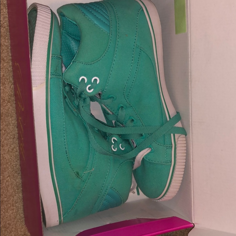 TURQUOISE HIGH TOPS